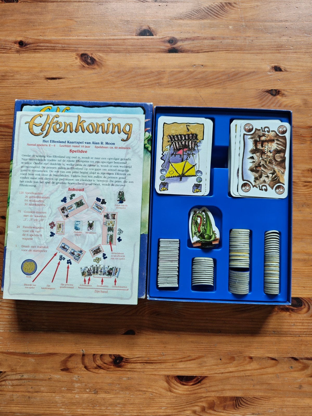 Elfenkoning Bordspel - Klassiek Avontuur van 999 Games, Ophalen of Verzenden, Zo goed als nieuw, 999 Games