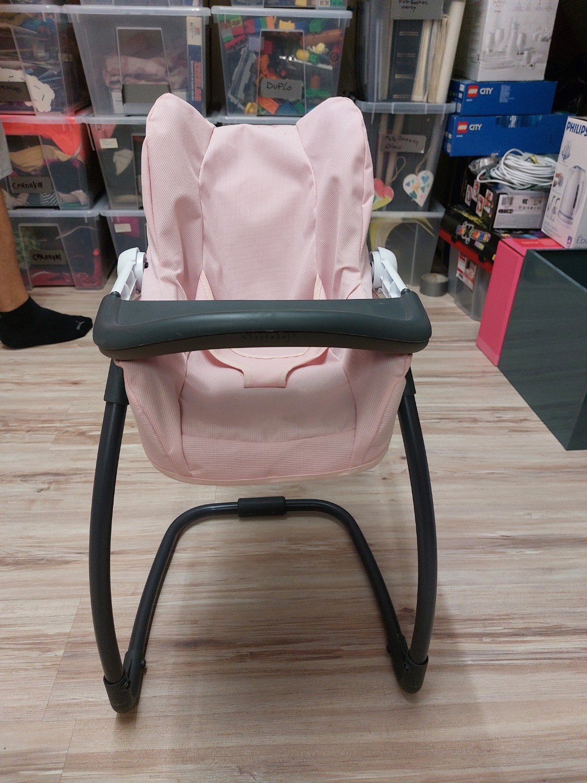 Babyborn stoel 3 in 1 van merk Smoby, Ophalen, Zo goed als nieuw, Babypop