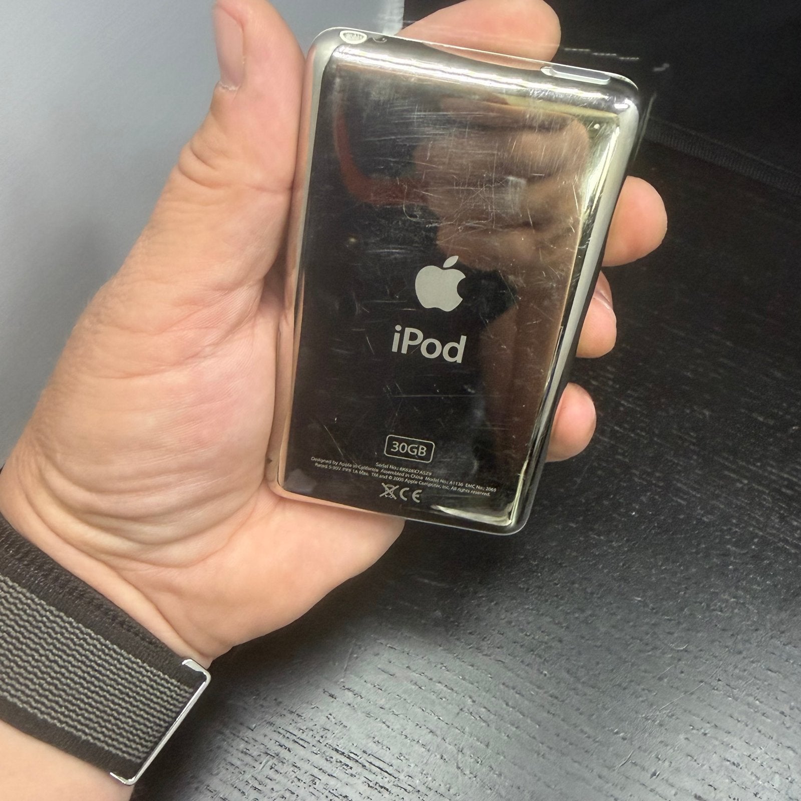 Apple iPod Video 5e generatie 30GB (2005) + Hoes & Kabel, Audio, Tv en Foto, Classic, Ophalen of Verzenden, 20 tot 40 GB, S