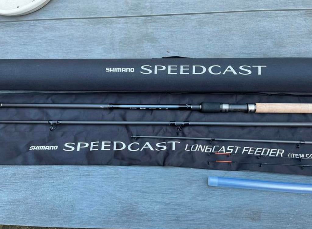 Nieuw Shimano Speedcast Long Cast 14 ft Feeder 120 gram, Ophalen of Verzenden