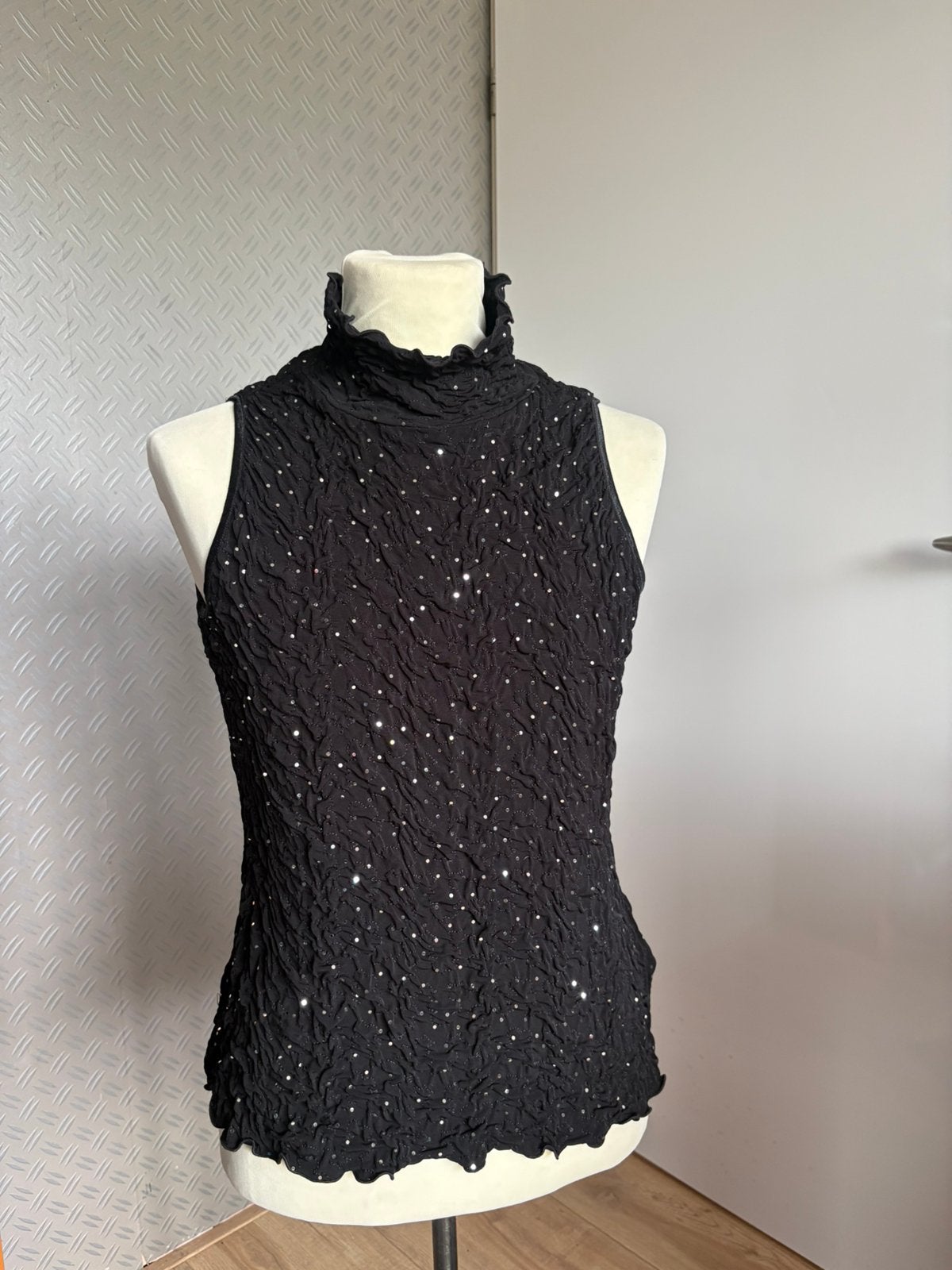 Joseph ribkoff top coltrui 40, Kleding | Dames, Maat 38/40 (M), Zwart, Ophalen of Verzenden, Zo goed als nieuw