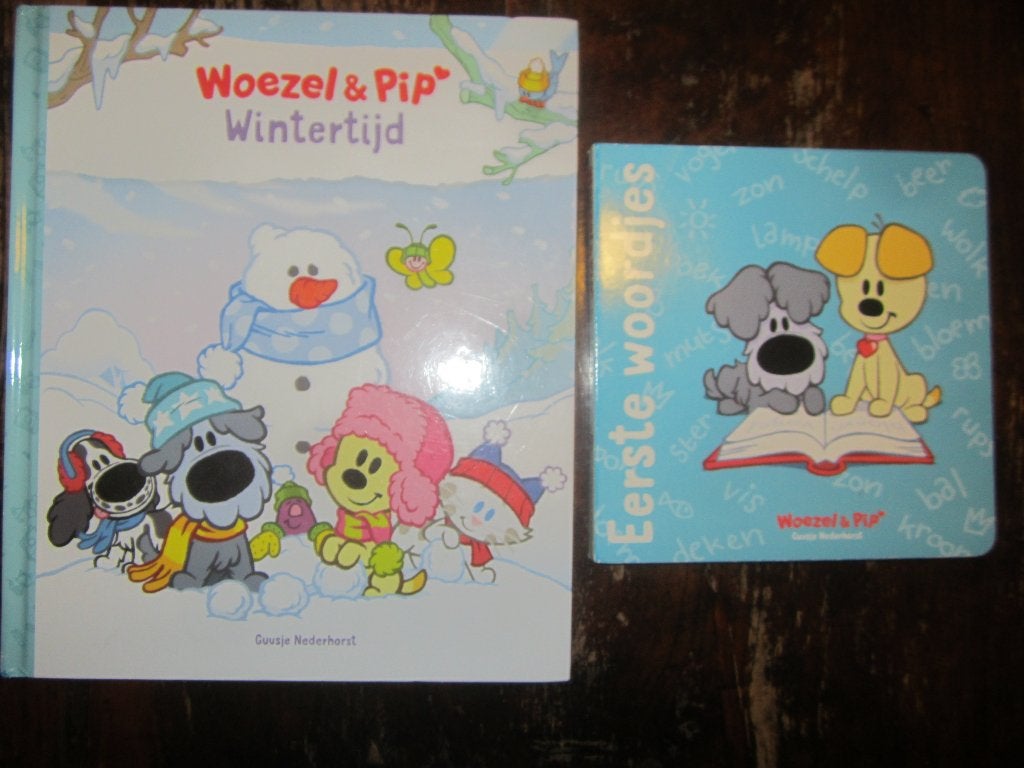 Guusje Nederhorst Woezel Pip Wintertijd/eerste woordjes, Boeken, Prentenboeken en Plaatjesalbums, Zo goed als nieuw, Ophalen of Verzenden