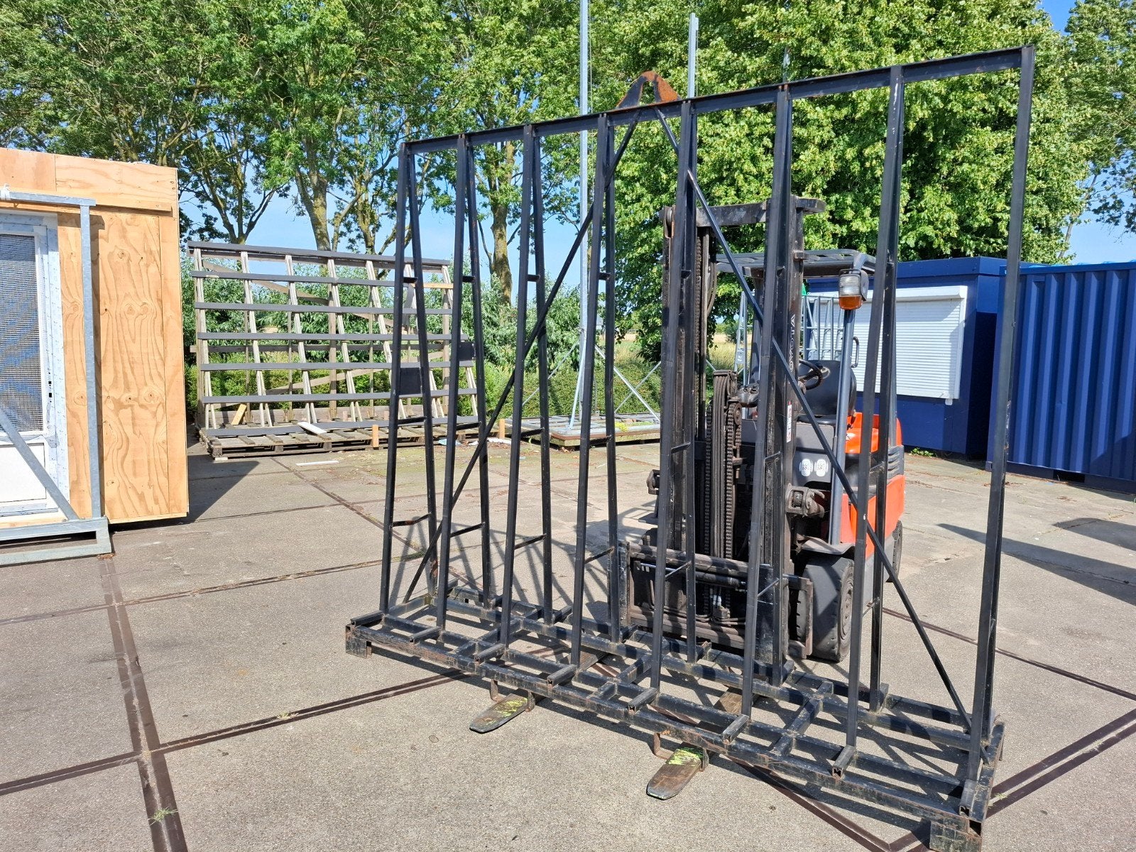 Glasbok / Kozijnenbok voor veilig transport, Doe-het-zelf en Verbouw, Gebruikt, Overige typen, 160 cm of meer, 160 cm of meer