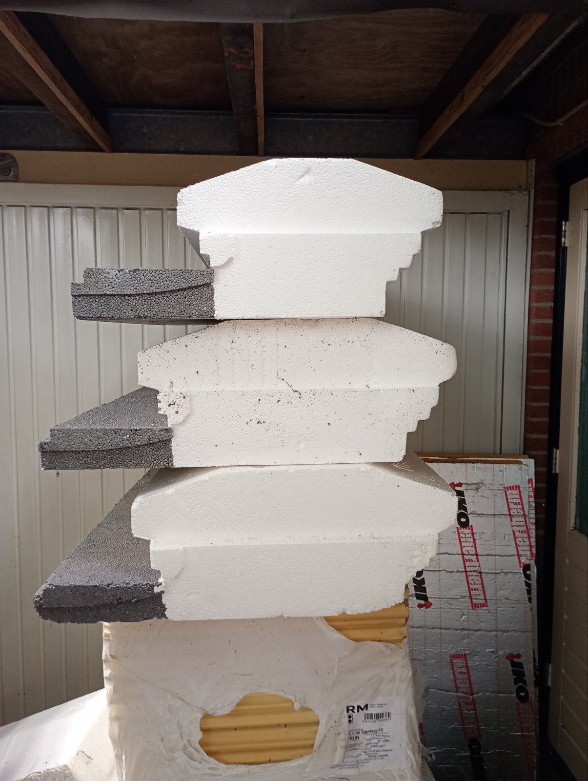 Tempex  Havebo broodjes 2x 600 1x 480 + 2 rest stukken, 4 tot 8 cm, Gebruikt, Ophalen of Verzenden, 15 m² of meer