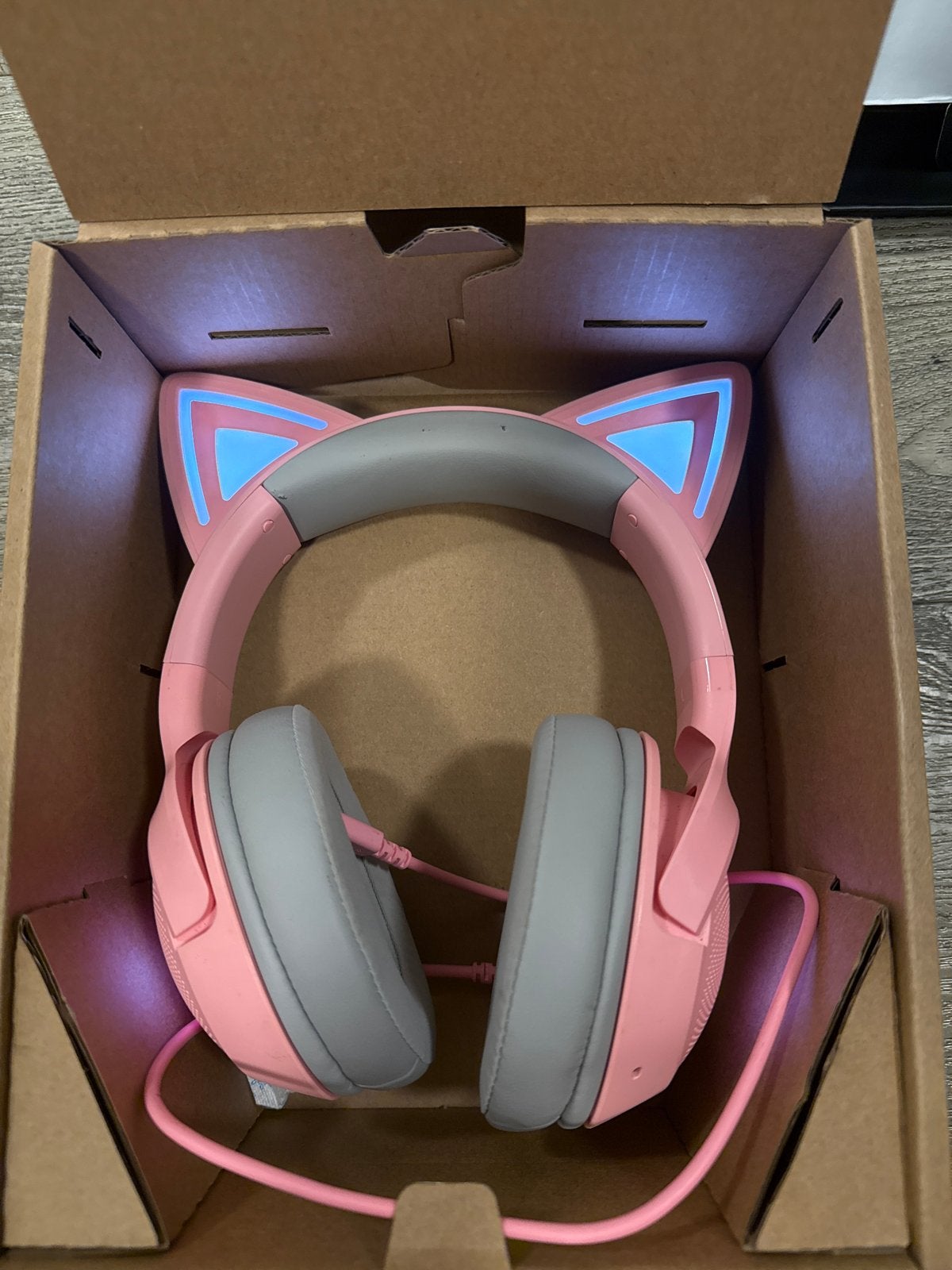 Razer Kraken Kitty V2 BT Quartz Edition Gaming Headset, Audio, Tv en Foto, Koptelefoons, Ophalen, Gaming, Bluetooth, Roze