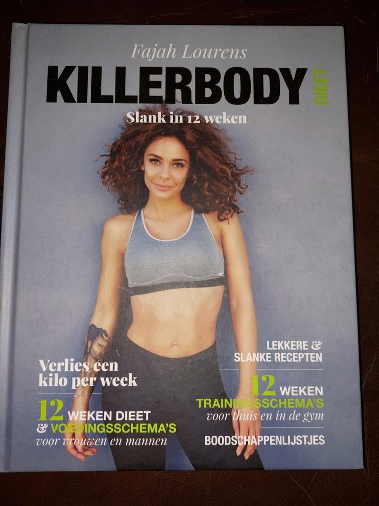 Fajah Lourens Killerbody Dieet: Slank in 12 Weken, Ophalen of Verzenden, Zo goed als nieuw, Dieet en Voeding, Fajah Lourens