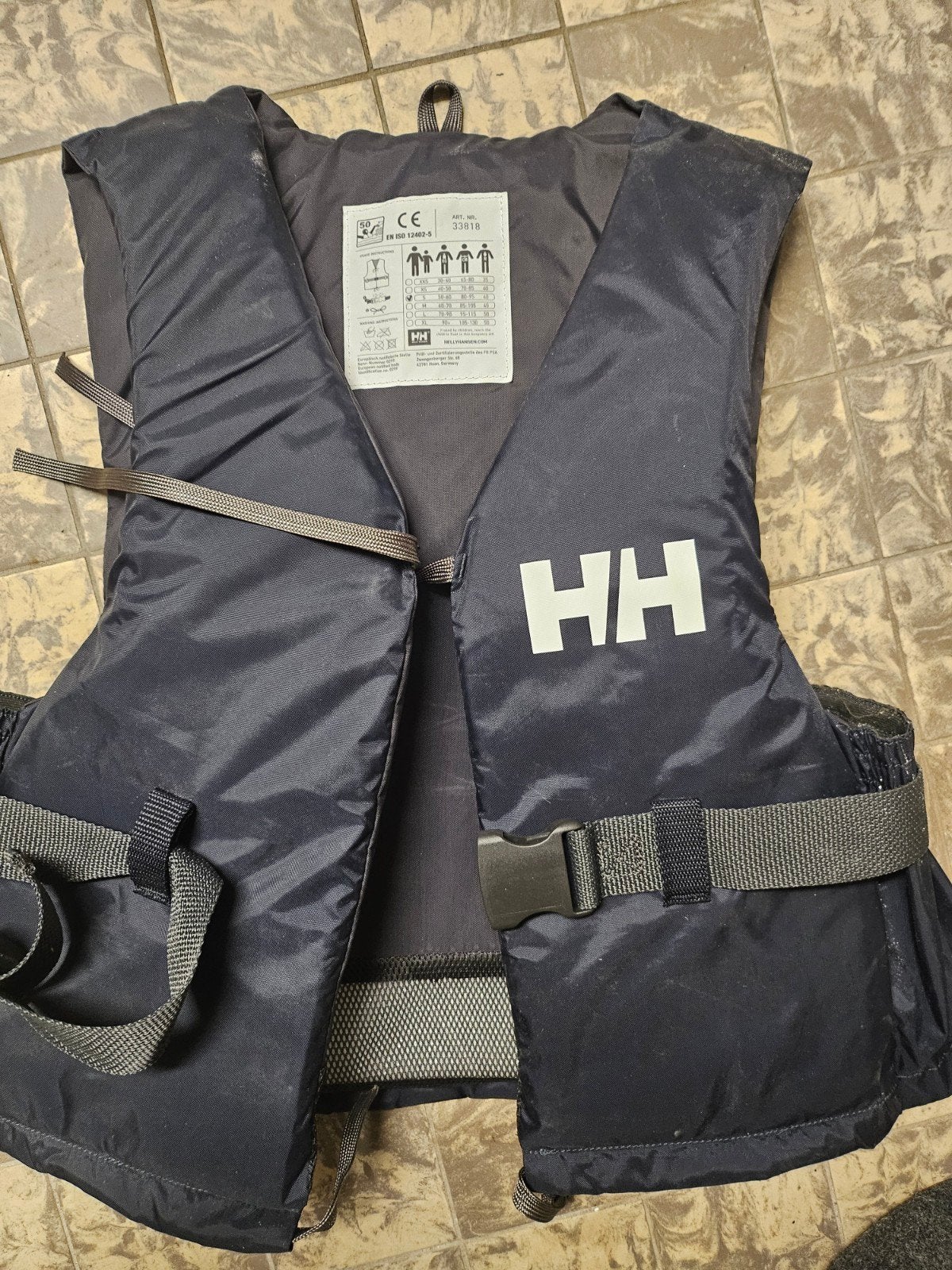 Helly Hansen Reddingsvest - Maat M (70-90 kg), Ophalen, Helly Hansen, Zo goed als nieuw, Dame of Heer