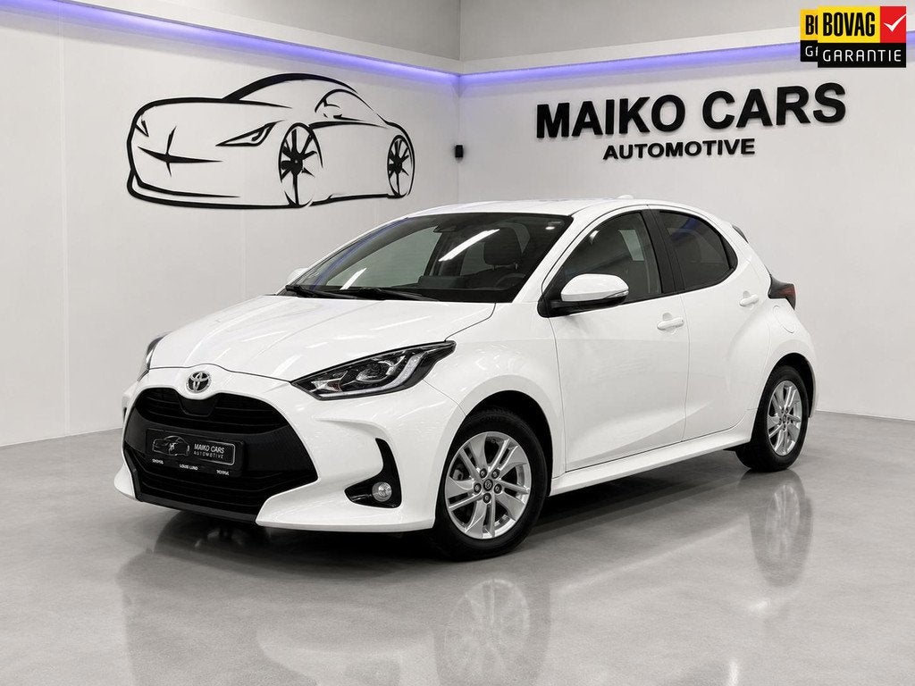 Toyota Yaris 1.0 VVT-i Active, Voorwielaandrijving, Stof, Gebruikt, Wit