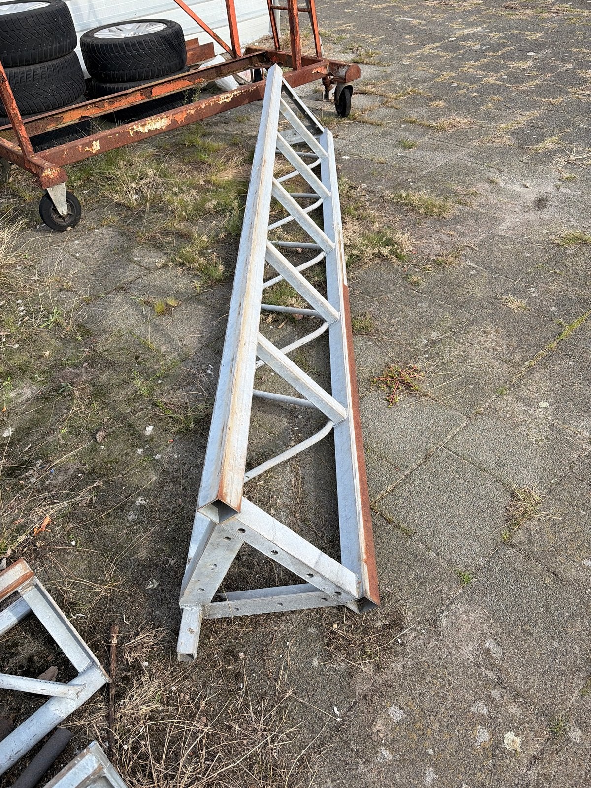 Metalen constructie/ligger - robuust en veelzijdig, Ophalen of Verzenden