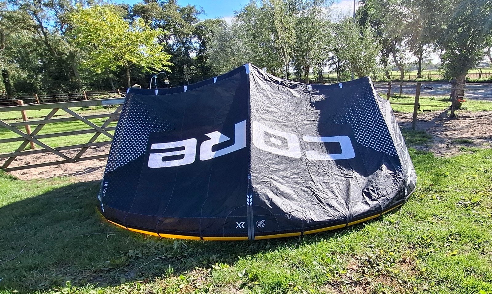 Core XR Pro 9m, Watersport en Boten, Geen board, Ophalen of Verzenden, Zo goed als nieuw, 9 m²