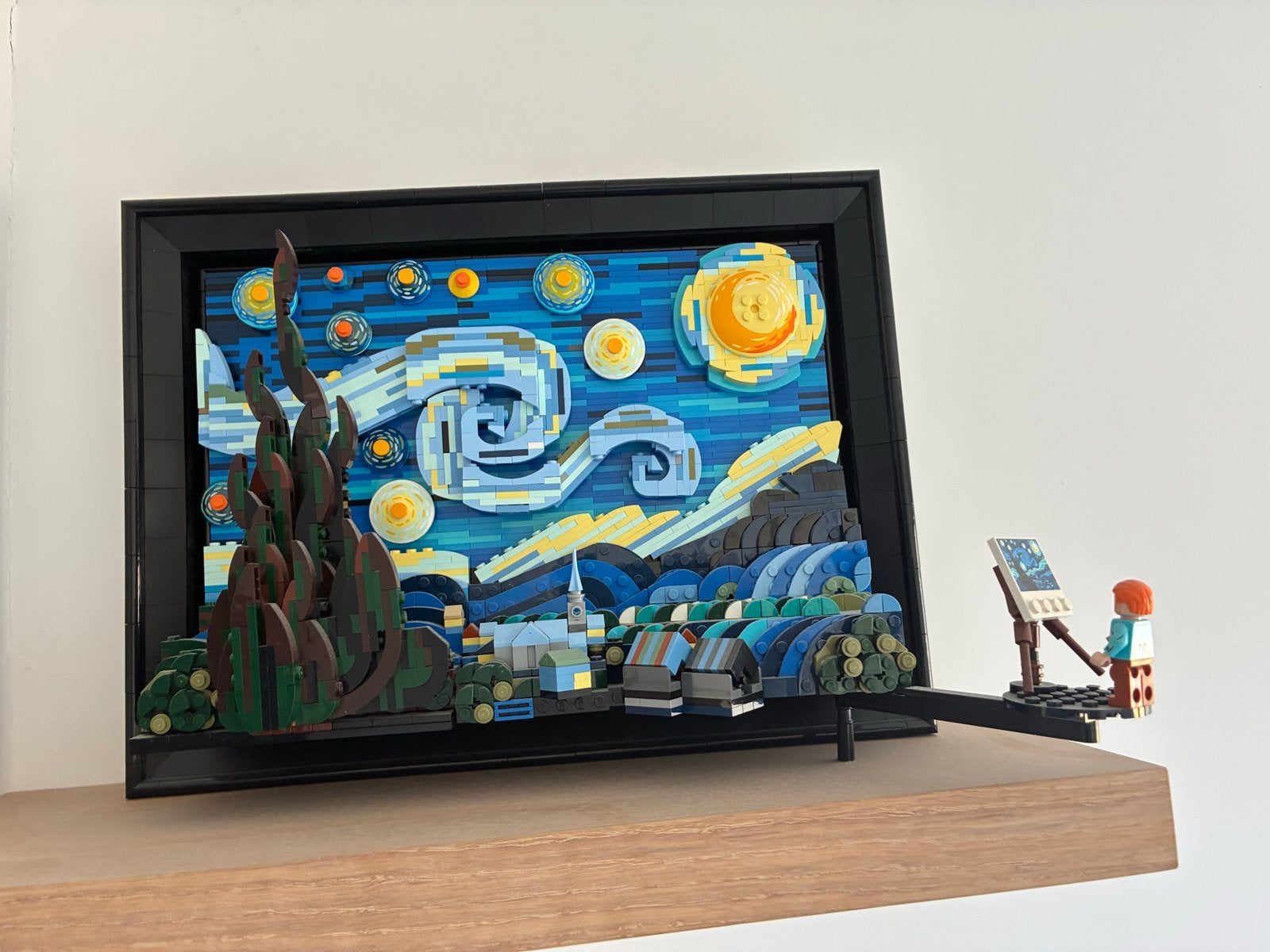 LEGO Ideas De Sterrennacht van Vincent van Gogh, Ophalen of Verzenden, Zo goed als nieuw, Overige merken