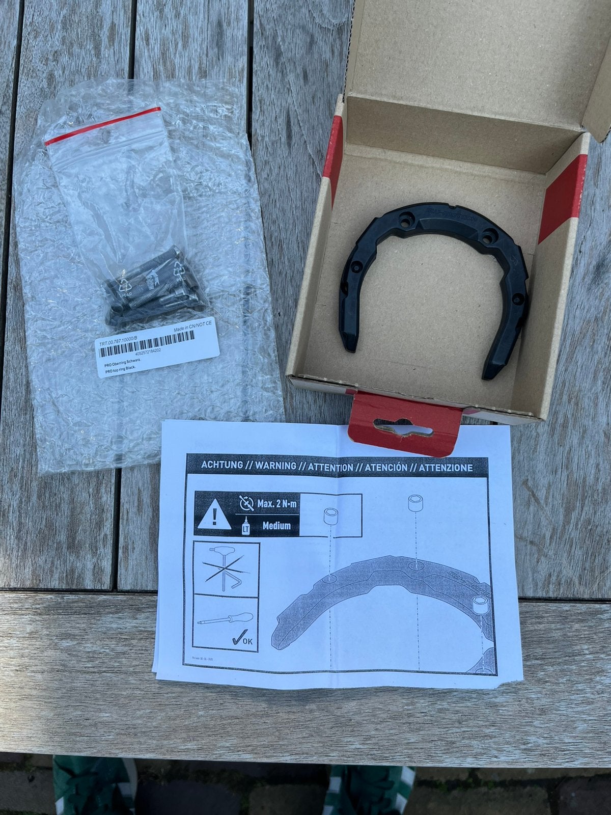 Tankkring Pro SW-Motech BMw R 1250 GS (en 1200 GS, 2013 +), Ophalen of Verzenden, Zo goed als nieuw