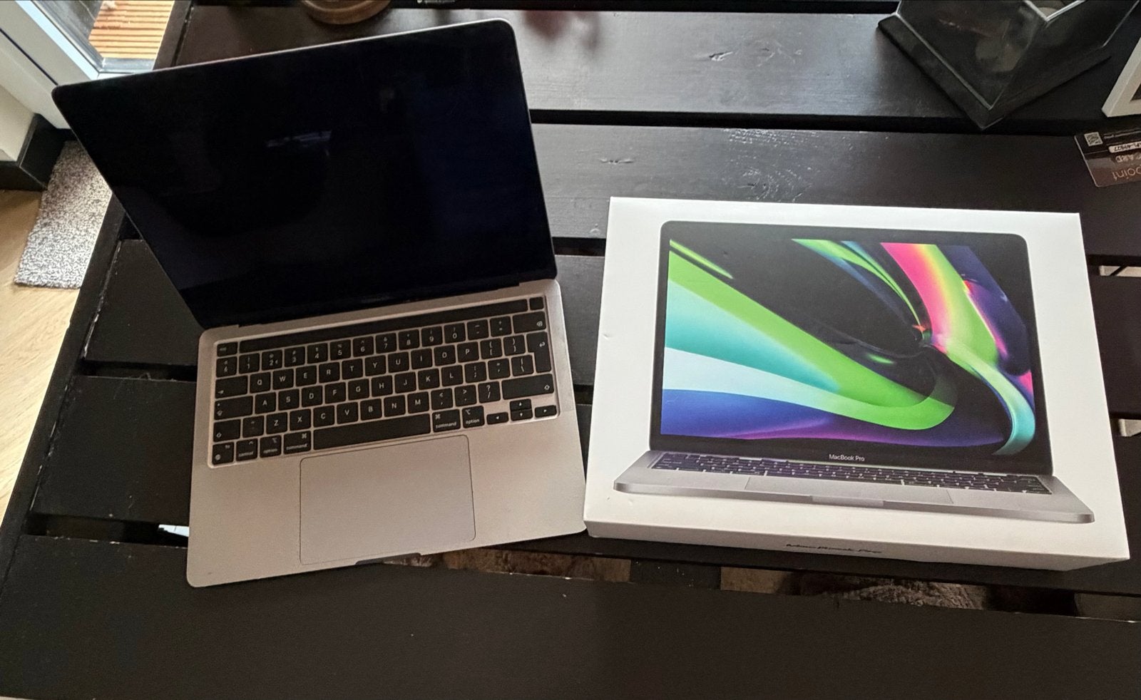 MacBook Pro 13 inch - Goede staat, compleet met doos, 256 GB, 2 tot 3 Ghz, Qwerty, 8 GB