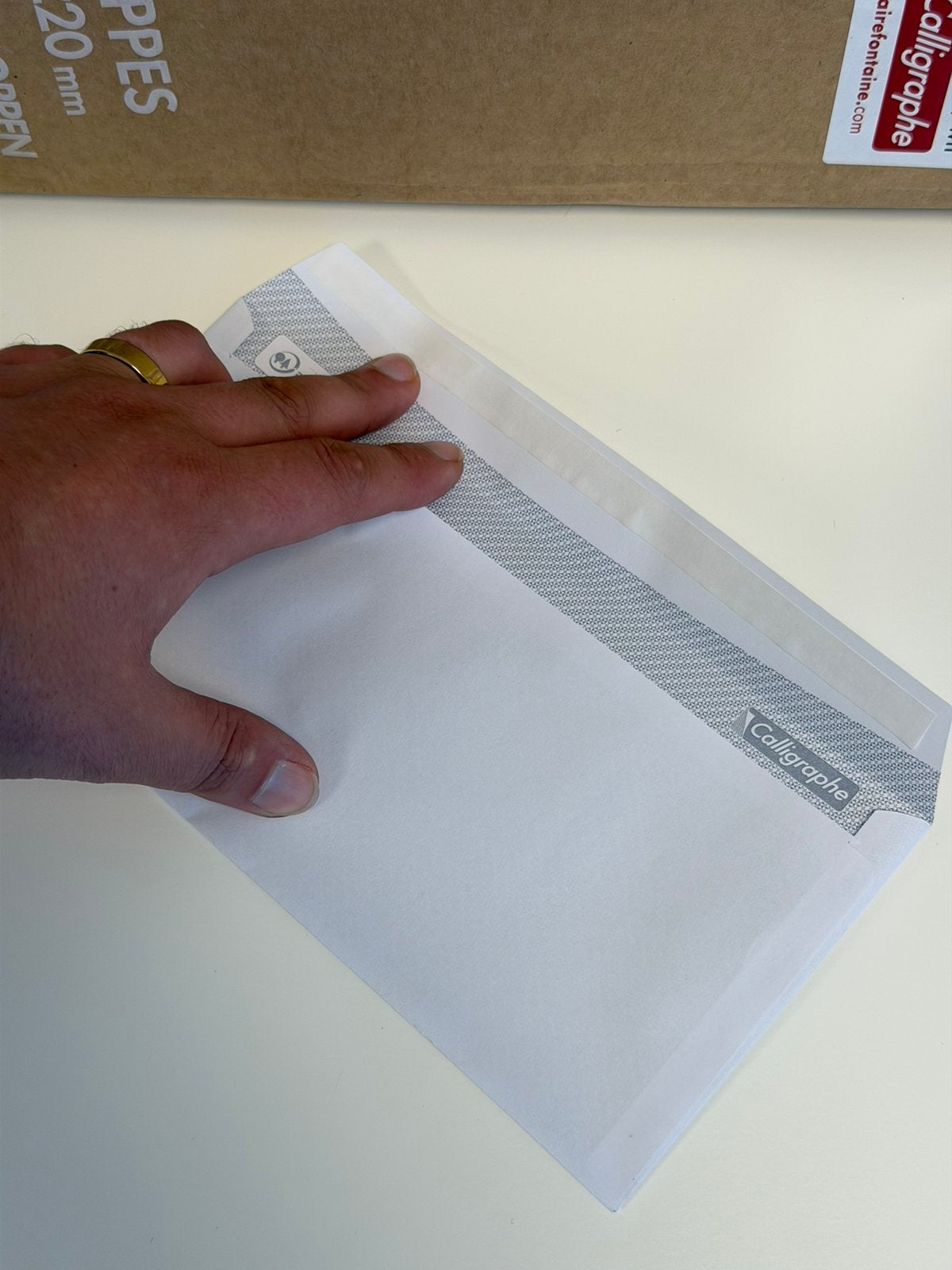500 stuks Calligraphe DL Enveloppen 110x220 mm Wit Nieuw, Diversen, Nieuw, Ophalen of Verzenden, H, H