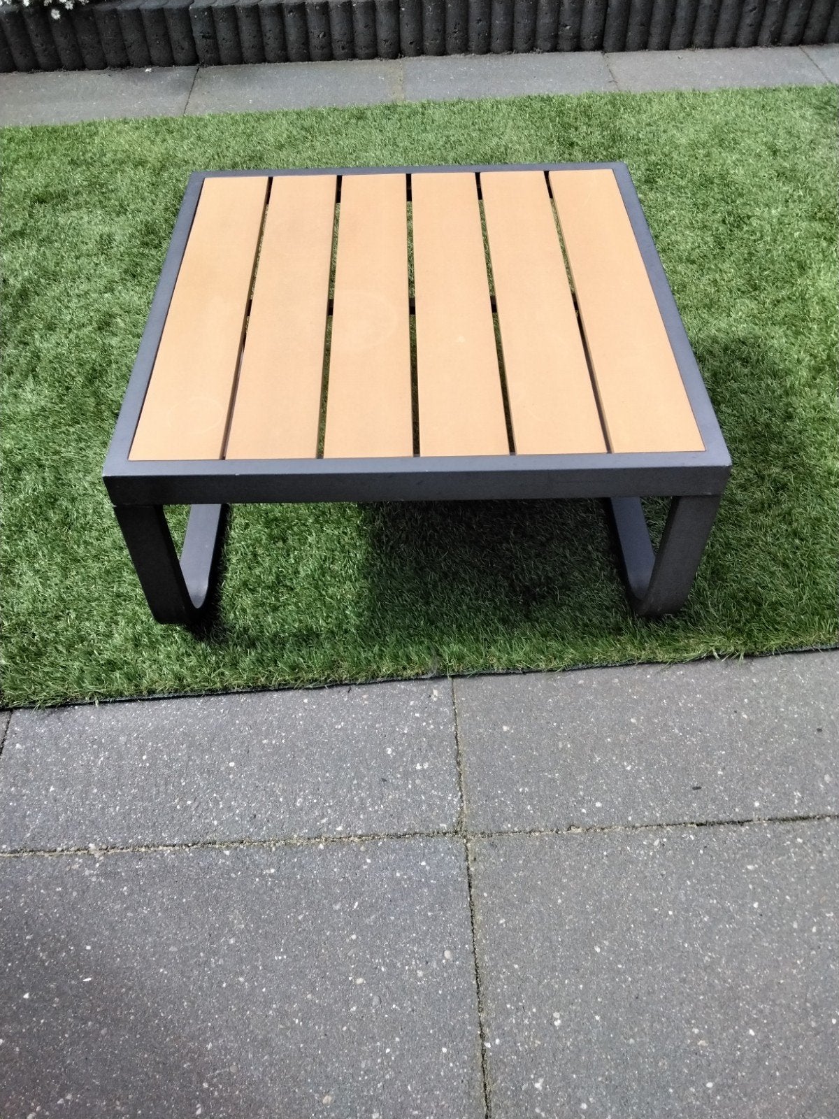 Tuin tafeltje., Tuin en Terras, Ophalen, Gebruikt, Vierkant, Overige materialen