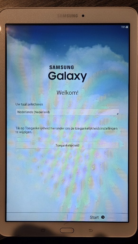 Samsung Galaxy Tab E (9.6 inch) – incl. Nieuwe Accu, 9 inch, Gebruikt, Uitbreidbaar geheugen, Ophalen of Verzenden