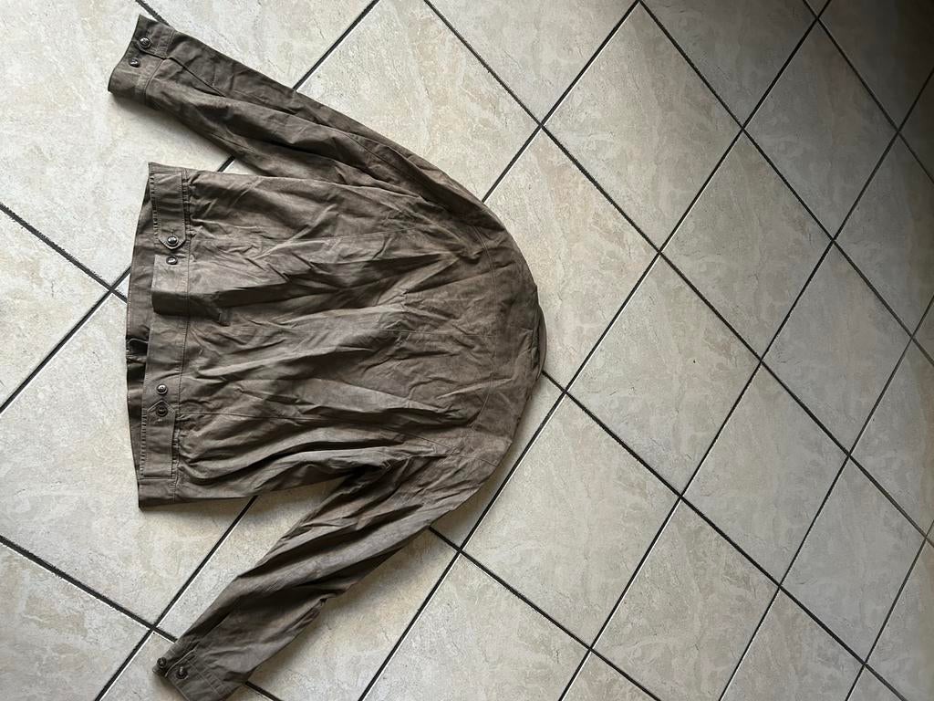 Eduard Dressler suède jas - XL/XXL, Ophalen of Verzenden, Zo goed als nieuw, Maat 56/58 (XL), Bruin