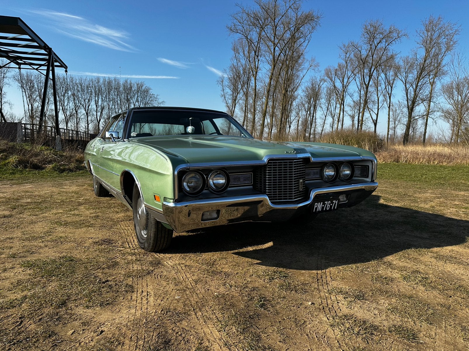 Ford LTD Brougham 1971, Auto's, Ford, Particulier, Overige modellen, Benzine, Sedan, Automaat, Geïmporteerd, Groen, Overige kleuren