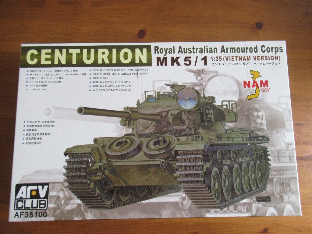 Centurion MK.5/1 - Vietnam  (AFV 1/35), Hobby en Vrije tijd, Overige merken, Tank, 1:32 tot 1:50, Nieuw