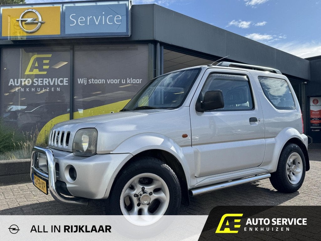 Suzuki Jimny 1.3 JLX UNIEK | dealer ond. | AUTOMAAT | AIRCO, Auto's, Automaat, 1005 kg, Stof, 4 stoelen