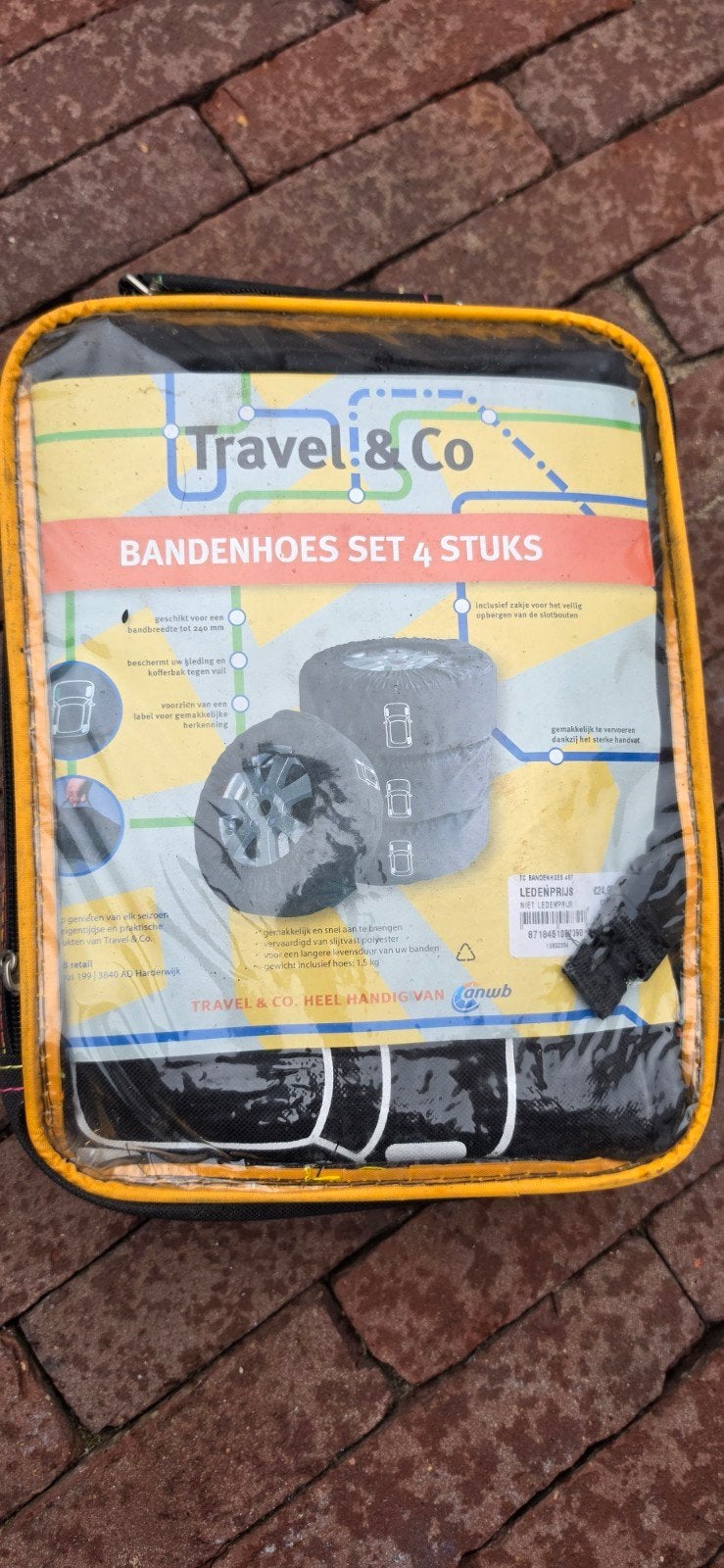 Travel & Co Bandenhoezen Set (4 stuks) - Nieuw, Ophalen of Verzenden, Nieuw