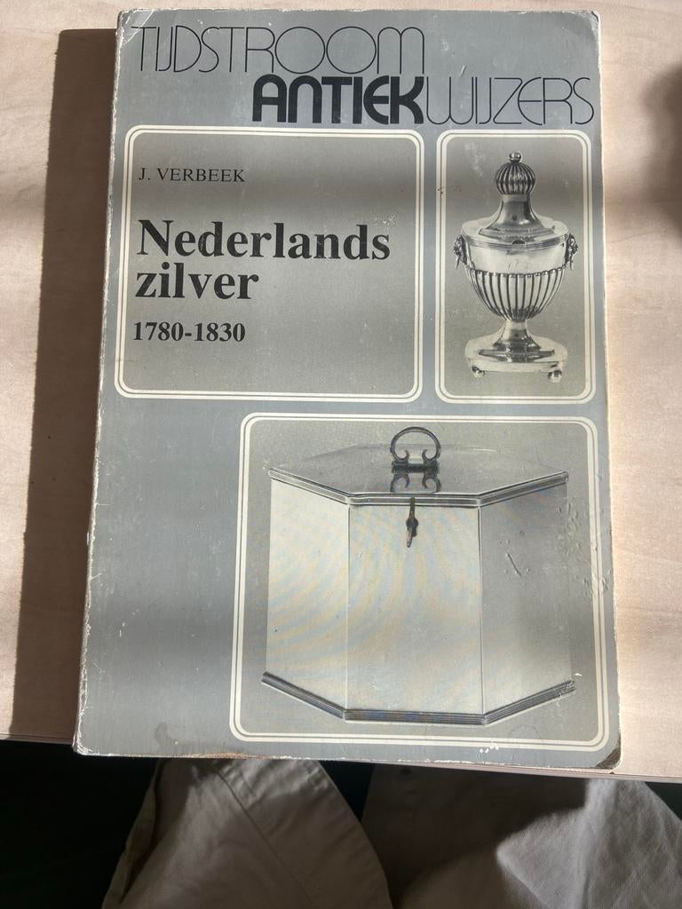 Tijdstroom Antiekwijzers: Nederlands Zilver 1780-1830, Ophalen of Verzenden