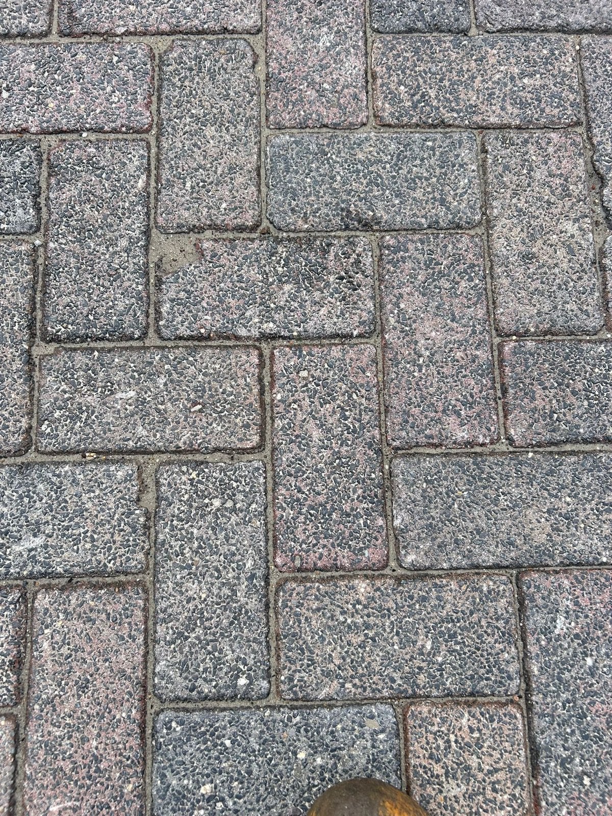 Gebruikte beton klinkers, Tuin en Terras, Ophalen, Gebruikt, Klinkers, 10 m² of meer