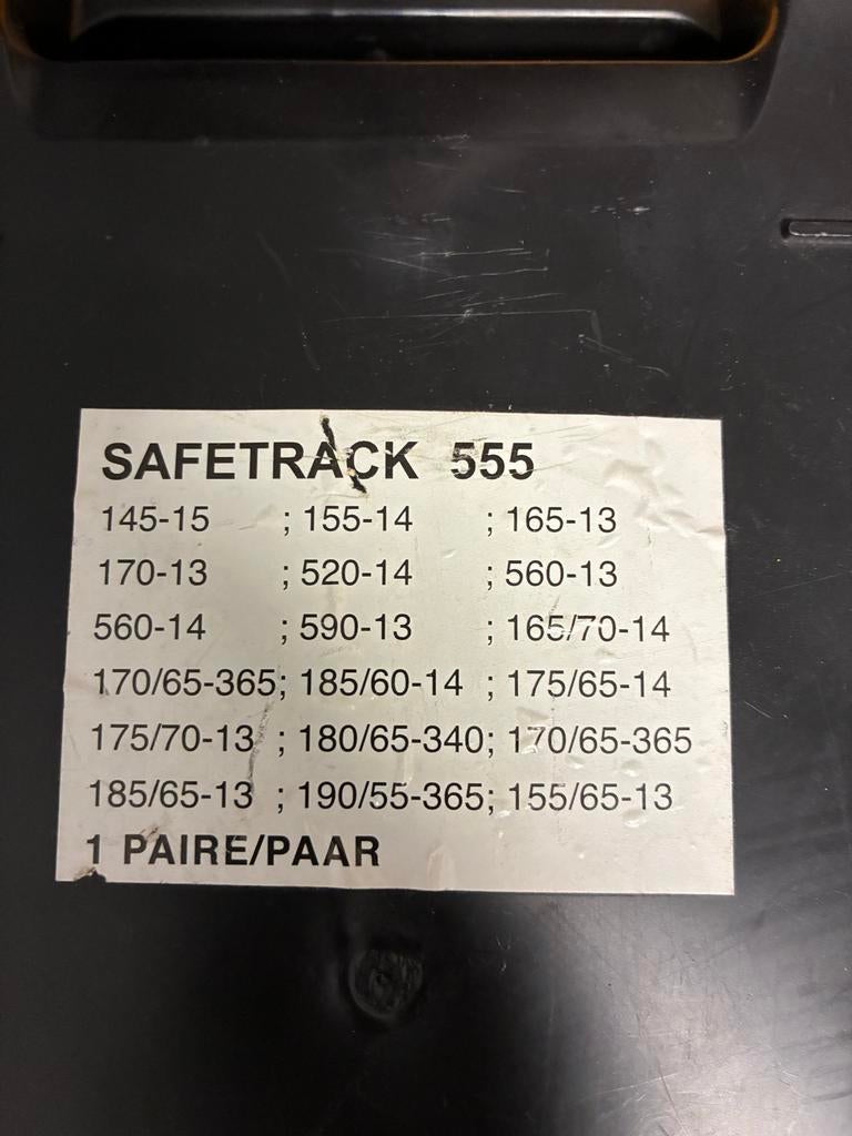 SAFETRACK 555 sneeuwkettingen, Ophalen, Gebruikt