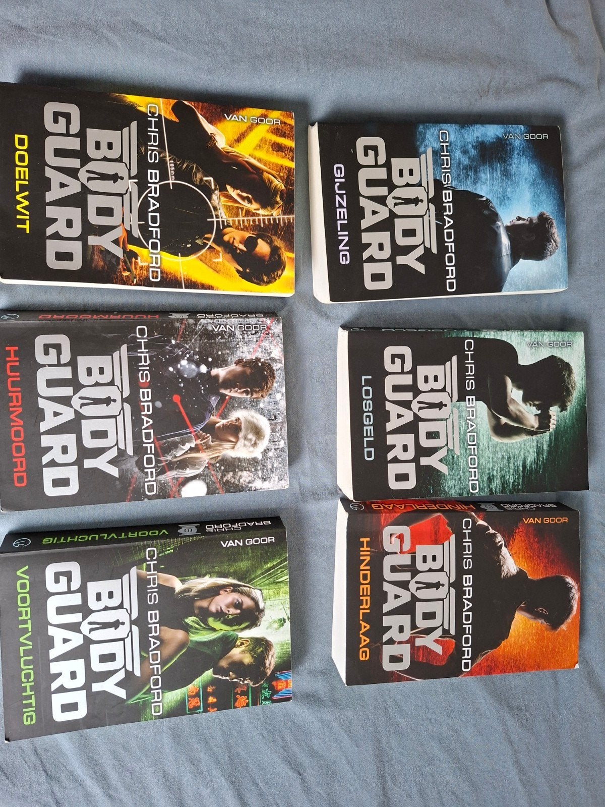 Bodyguard boekenreeks van Chris Bradford (6 boeken), Ophalen of Verzenden