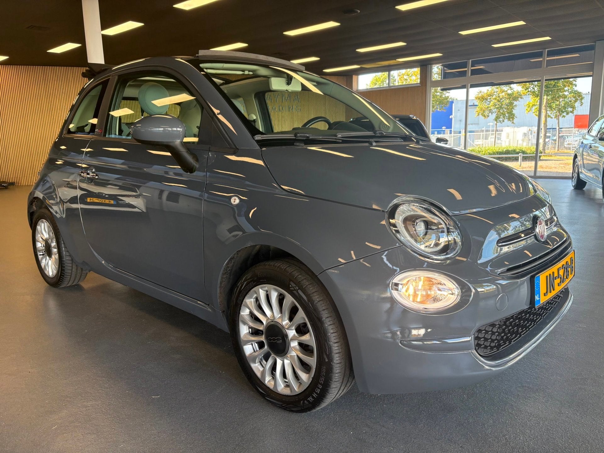 Fiat 500 C 1.2 Popstar, Voorwielaandrijving, Stof, Gebruikt, 4 cilinders