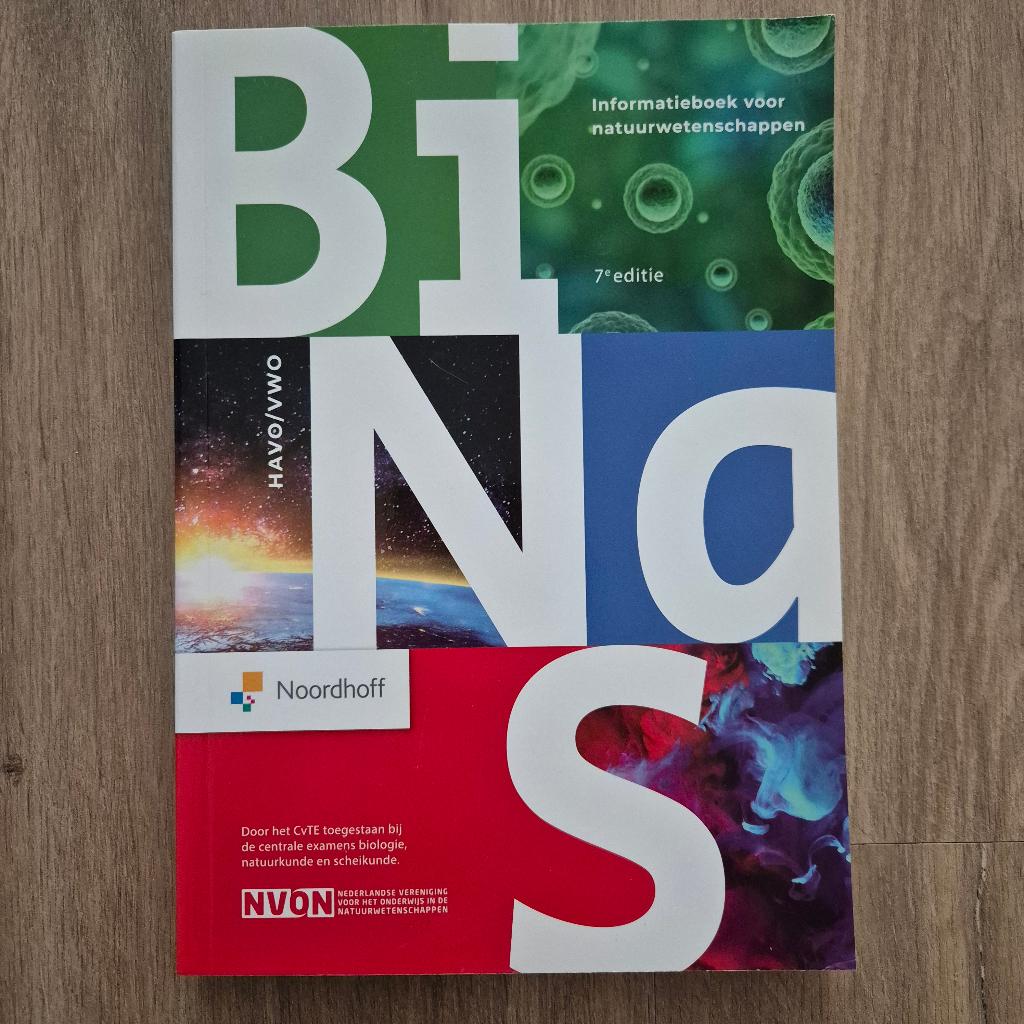 Binas HAVO/VWO - 7e editie, Boeken, Verzenden, Zo goed als nieuw, VWO