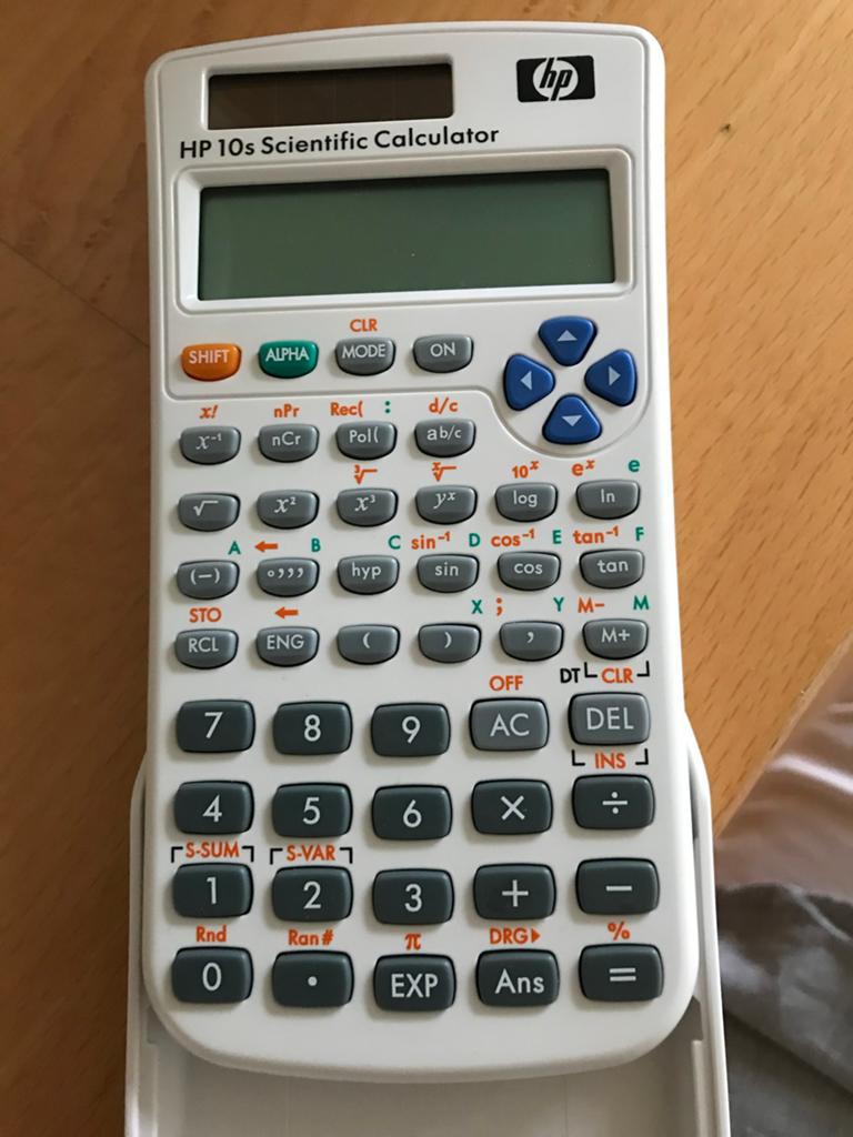 HP 10s Scientific Calculator, Diversen, Rekenmachines, Ophalen of Verzenden, Zo goed als nieuw