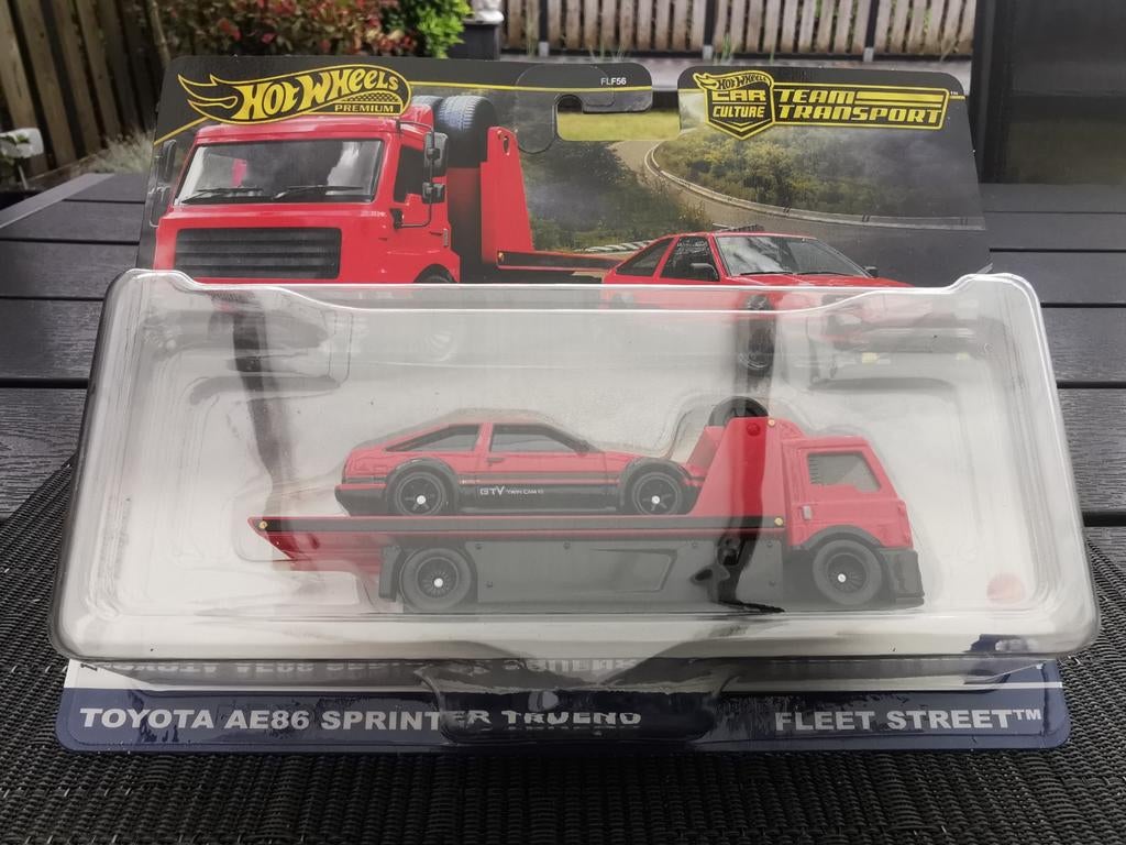 HotWheels Toyota AE86 Sprinter Trueno Truck-set, Ophalen of Verzenden, Nieuw, Auto