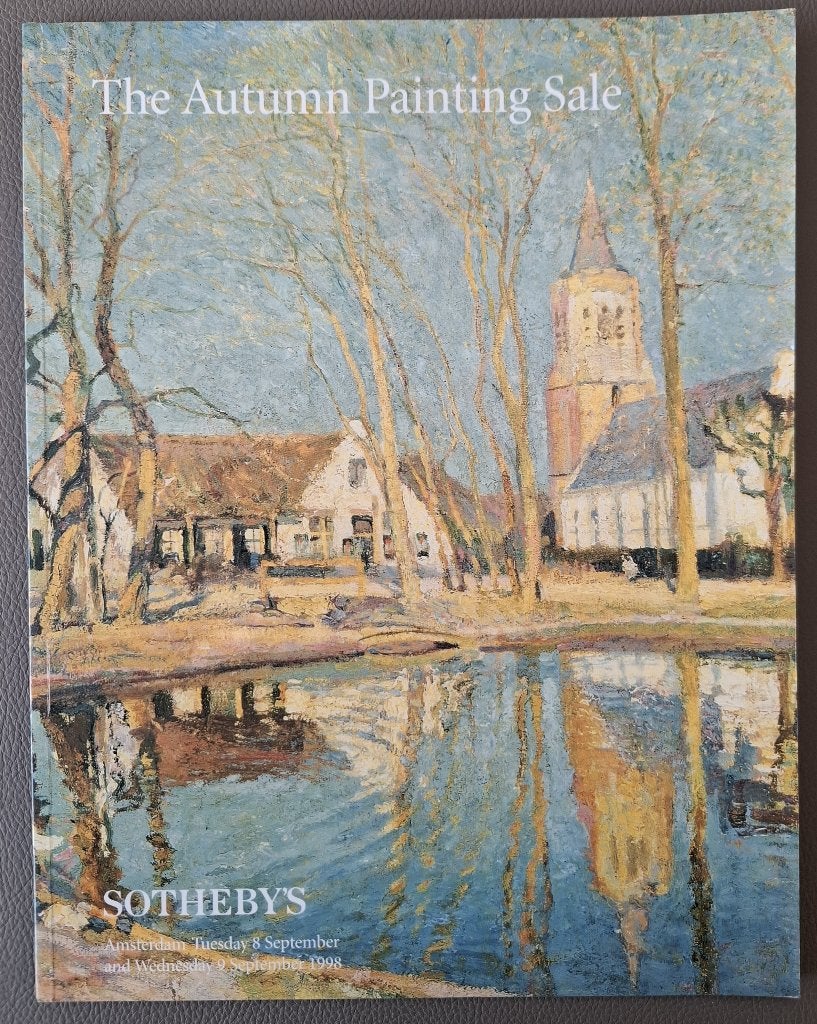 Sotheby’s Amsterdam the autumn painting sale catalogus., Ophalen of Verzenden, Gelezen
