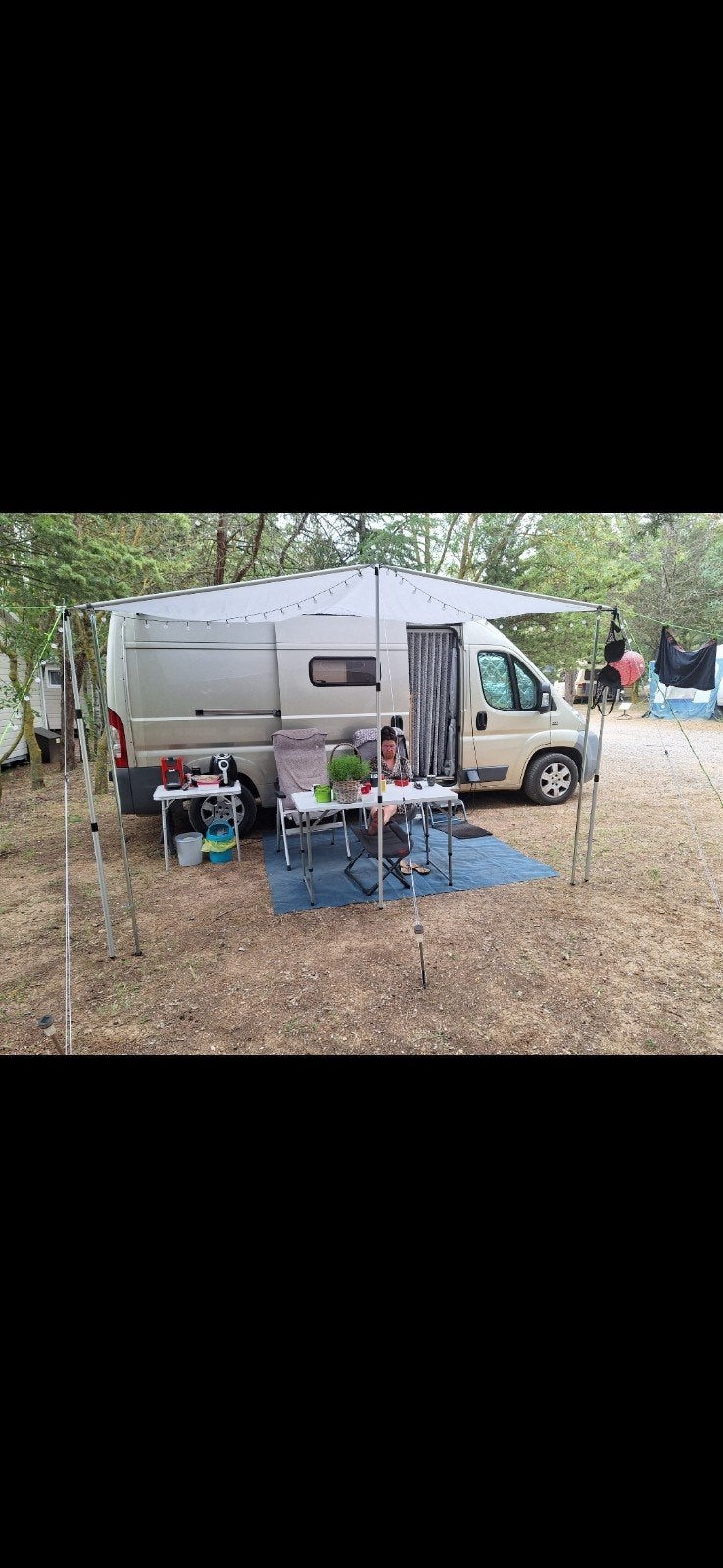 Bus camper Offgrid te koop, Caravans en Kamperen, Campers, Dakluik, Buscamper of Camperbus, Fiat, Tot en met 2