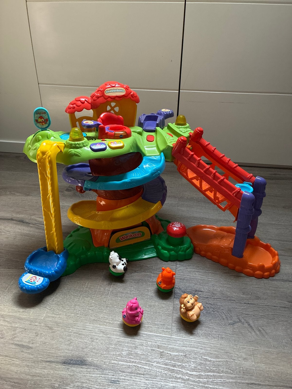 VTech Toet Toet Auto's Dierenvriendjes Speelset, Ophalen of Verzenden, Gebruikt, Auto, Met licht