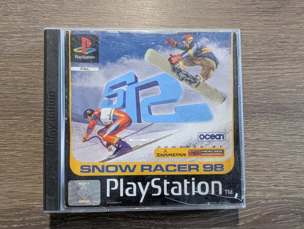 Snow Racer 98 voor de PlayStation 1, 1 speler, Racen en Vliegen, Ophalen of Verzenden, Zo goed als nieuw