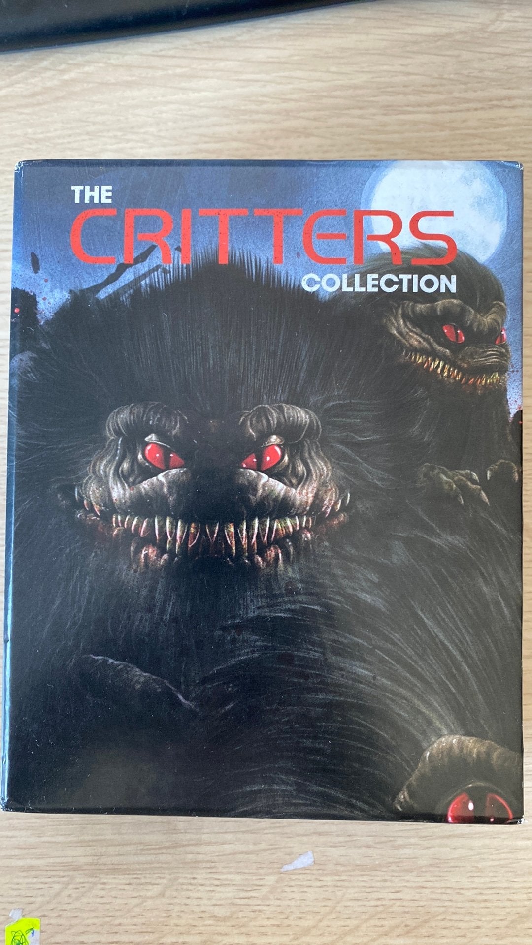 Critters 1 2 3 4 blu ray box horror, Ophalen of Verzenden, Zo goed als nieuw, Horror