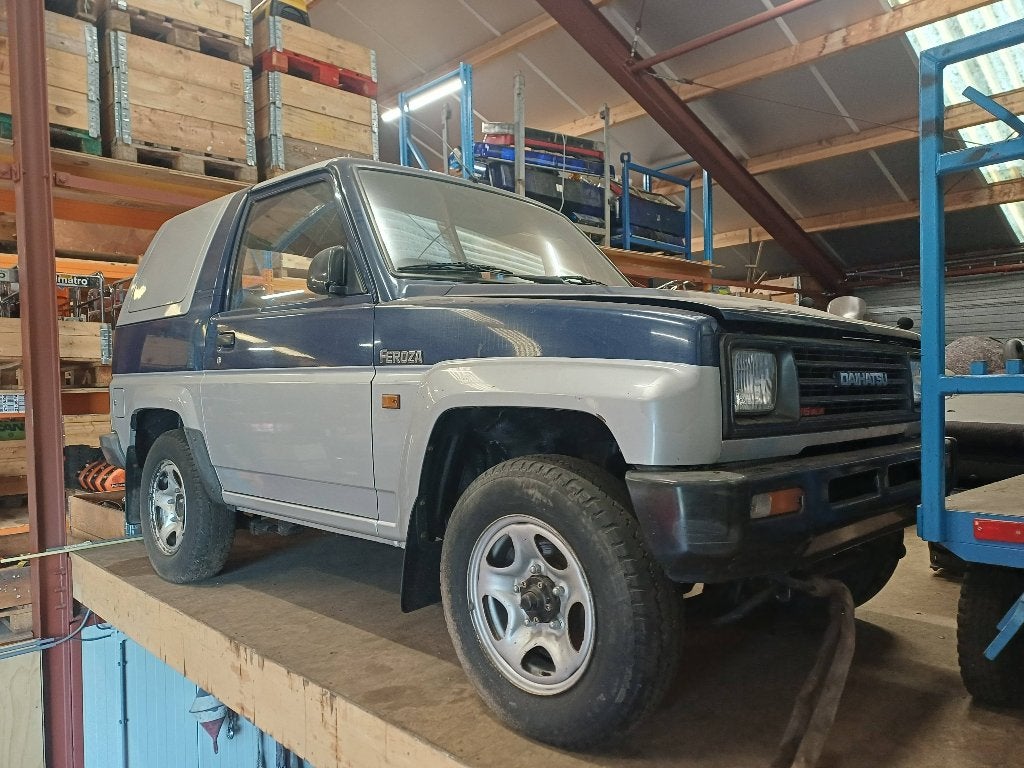 Daihatsu Feroza 1.6 Resintop DX INJ 4WD 1990, Auto's, Bestelauto's, Daihatsu, Origineel Nederlands, Handgeschakeld, Vierwielaandrijving