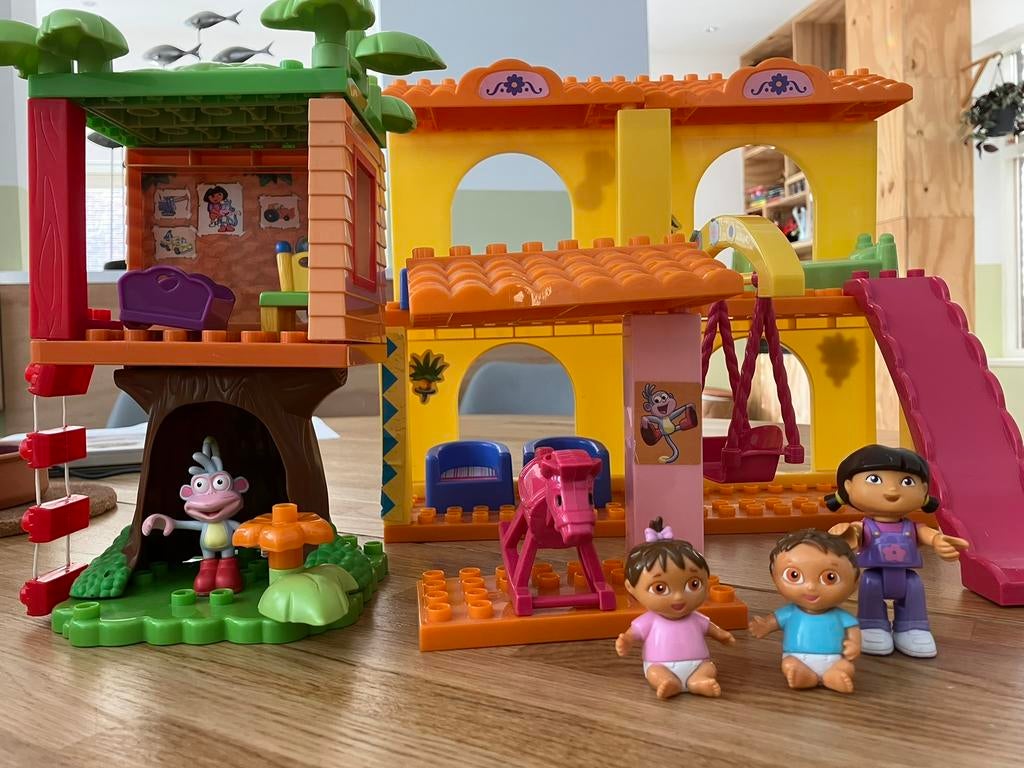 Dora mega blocks, Ophalen, Zo goed als nieuw, Speelset