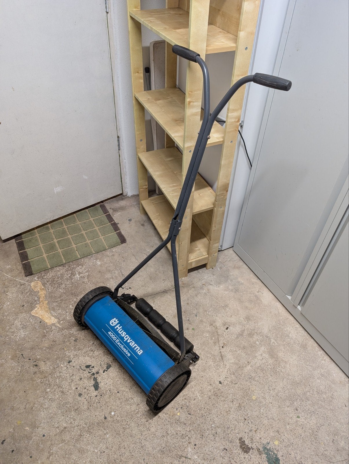 Husqvarna handgrasmaaier 4000 Exclusive, Ophalen, Handgrasmaaier, Zo goed als nieuw, 40 t/m 49 cm