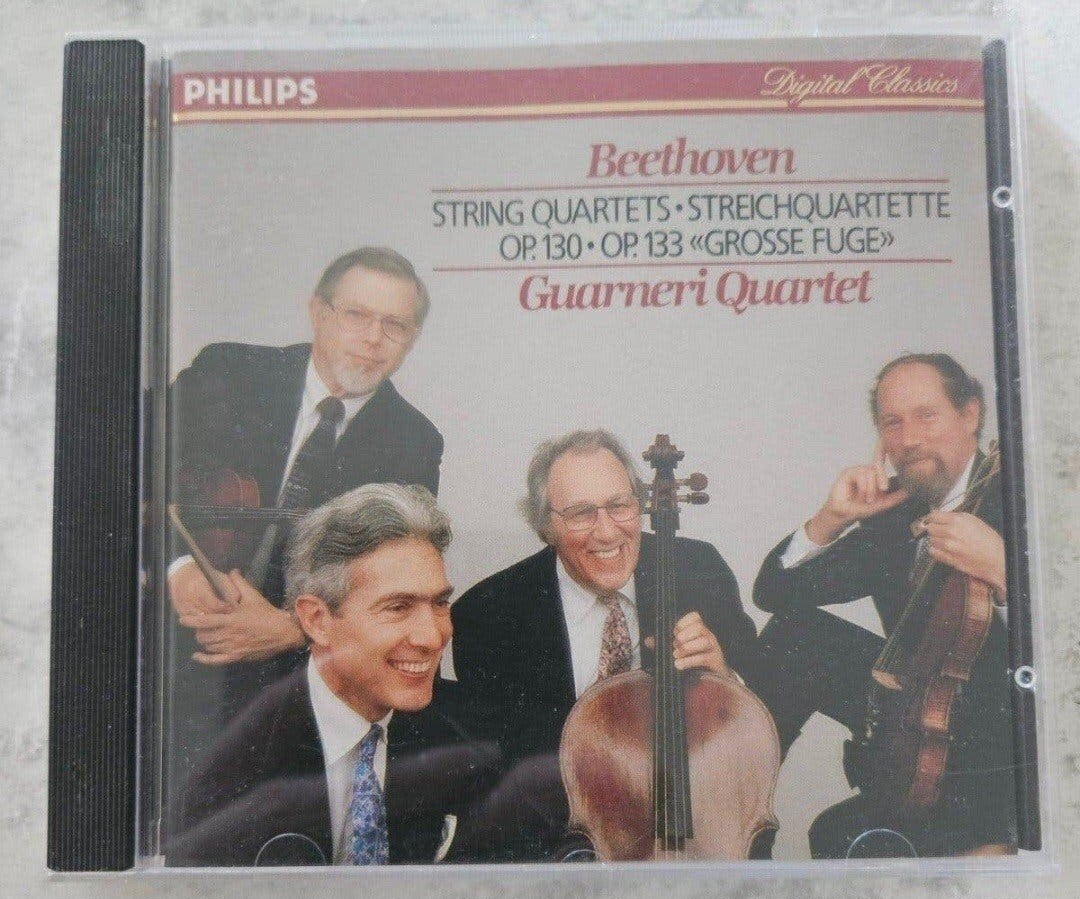Beethoven - String Quartets Op. 130 & 133 - Guarneri Quartet, Ophalen of Verzenden, Classicisme, Gebruikt, Kamermuziek