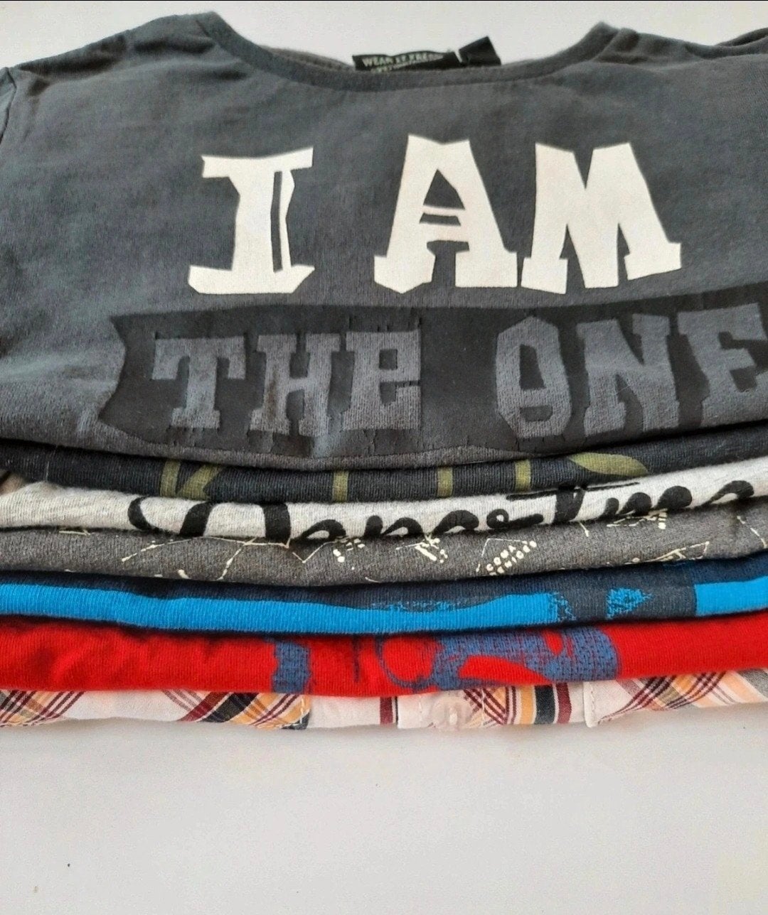 pakketje longsleeves mt 98/104, Ophalen of Verzenden, Gebruikt, Jongen, Shirt of Longsleeve