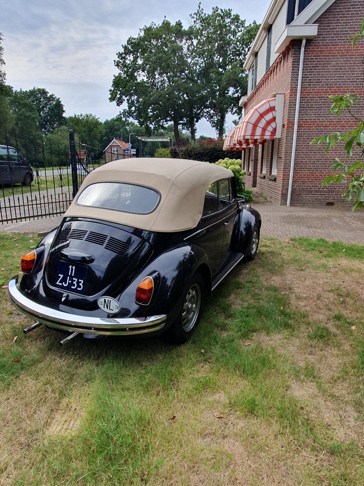 Kever cabriolet 1974 Karmann carrosserie, foto 11