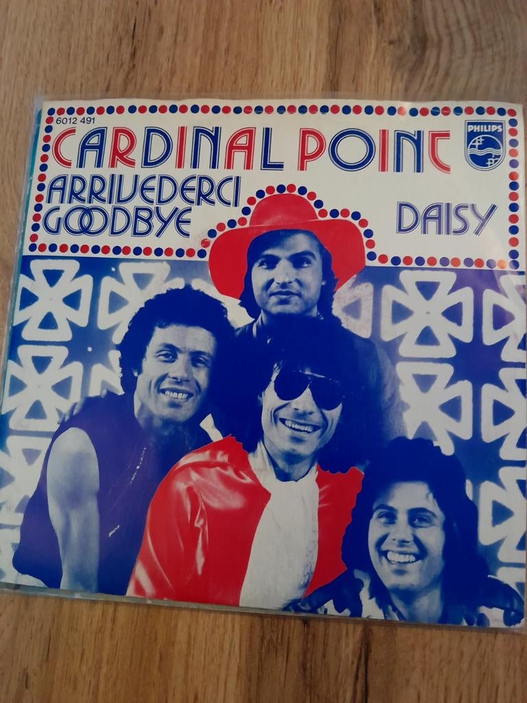 Cardinal point 7inch arrivederci goodbye, Cd's en Dvd's, Ophalen of Verzenden, Zo goed als nieuw, Pop