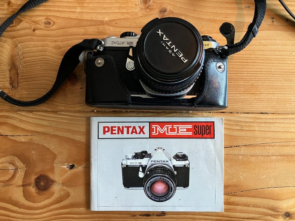Serie van Analoge camera's te koop, Ophalen of Verzenden, Zo goed als nieuw, Spiegelreflex, Overige Merken