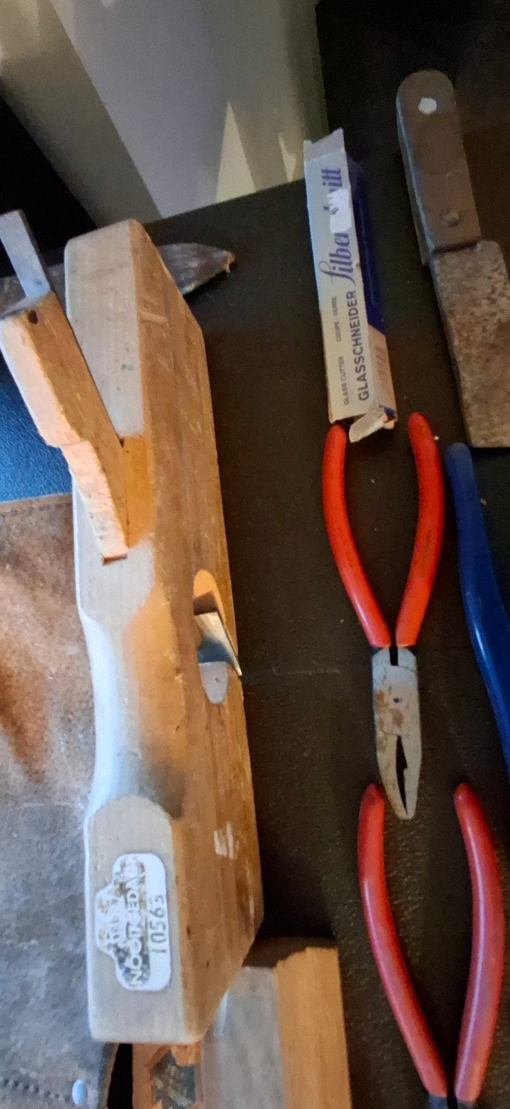 Vintage gereedschap set: schaven, tangen en meer, Antiek en Kunst, Ophalen of Verzenden