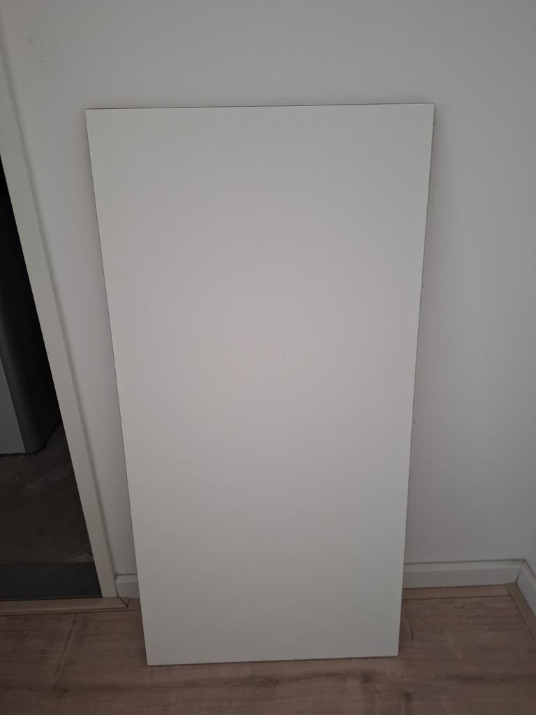 Bolia Nord inzetblad wit voor eettafel, Ophalen, 100 tot 150 cm, 50 tot 100 cm, Vier personen