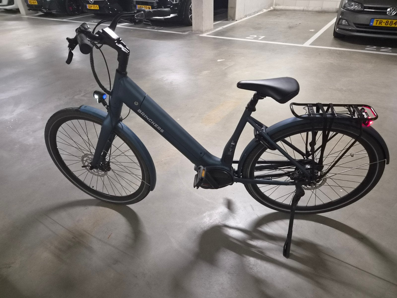 brinkers elektrische damesfiets bosch performance  1300km, 51 tot 55 cm, Ophalen of Verzenden, Zo goed als nieuw, Overige merken