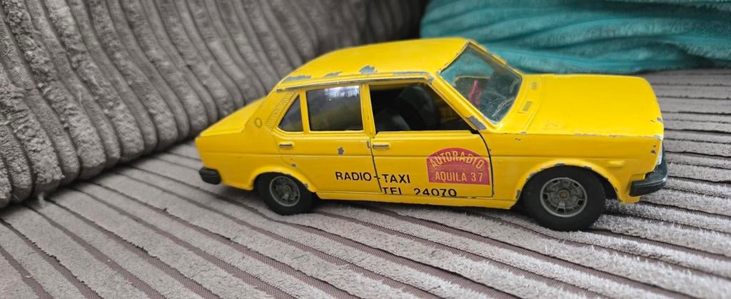 Vintage Gele Speelgoed Taxi - Gebruikt, Ophalen of Verzenden